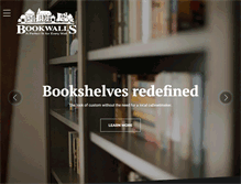 Tablet Screenshot of bookwalls.com